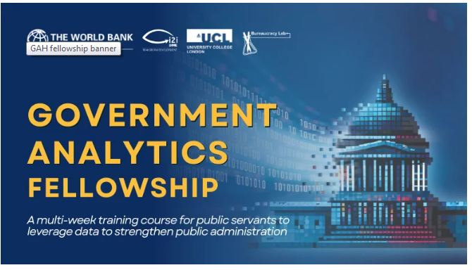 How to Apply World Bank Government Analytics Fellowship 2024
