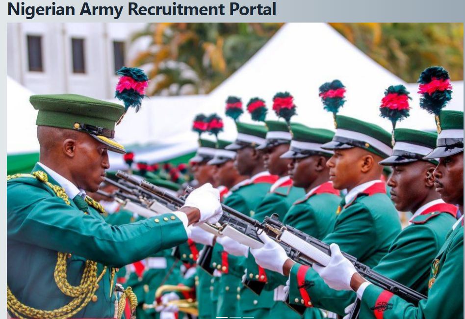 Applications for Nigerian Army Recruitment