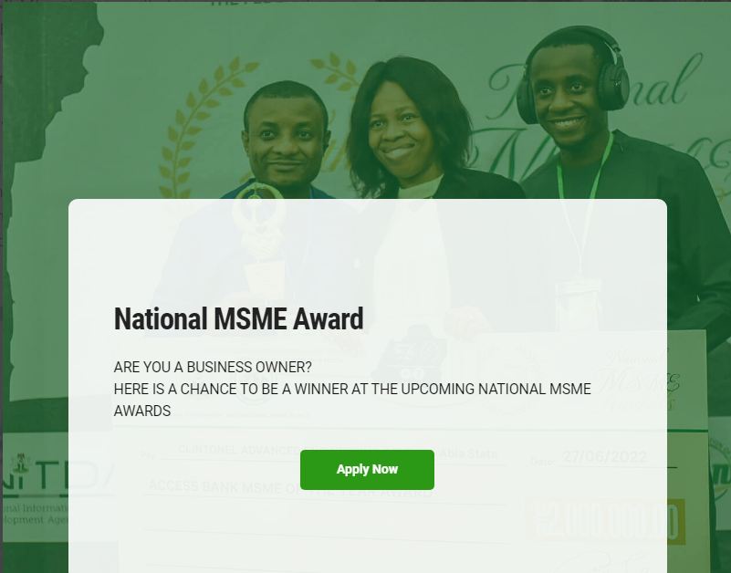 How to Apply for National MSME Award 2024 For Registered Business Owners