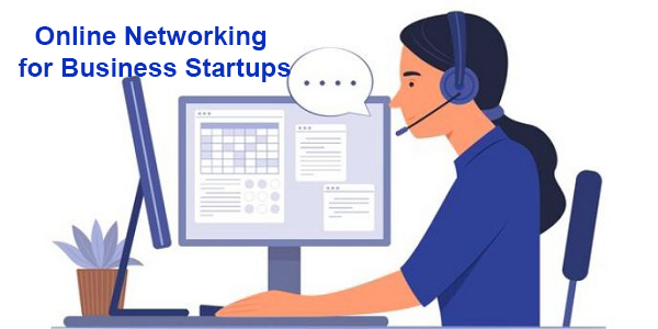 Online networking for business startups