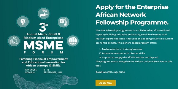 Enterprise African Network Fellowship Programme 2024